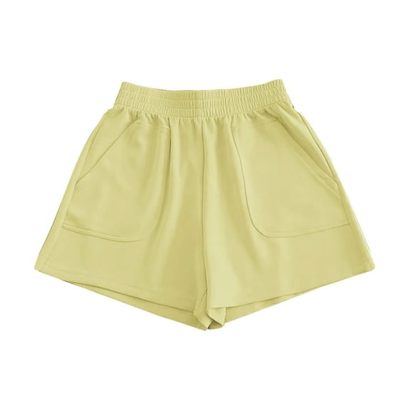 Women's Shorts 2026 Summer Casual Womens Super Comfy Cotton Shorts Wide Leg Gym Running Shorts Walking Sports Athletic Shorts Ladies Shorts Quick Dry Lightweight Running Biker Shorts for Women