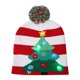 thumbnail image 1 of Decoraciones de Halloween, adornos de Halloween, regalos de Halloween, gorro navideño con luz LED, gorro de punto cálido de invierno para niños y adultos, muñecos de peluche., 1 of 3