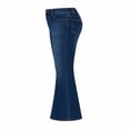 thumbnail image 3 of Jeans George para Niña, Acampanado color Azul medio Talla 10, 3 of 4