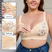 Plus Size BraFor Women Front Buckle Push Up Thin Bra For Big Breasts Sexy Lace Bra