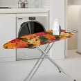 thumbnail image 2 of HELLHERO Household Iron Board Covers Fallen leaves Print Ironing Board Cover Protector Non Stick Stain and Scorch Resistant, Applicable Standard Size 15x54 Inch, 2 of 5