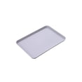 thumbnail image 1 of Toystoory Bandeja para servir cómoda y práctica para cocina y comedor, bandeja de plástico rectangular fácil de limpiar, pequeña, gris Type3 NO3, 1 of 6
