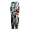 thumbnail image 3 of Suicide Squad Joker Harley Quinn Pajama Bottoms for Women Novelty Lounge Daily Cozy Soft Sleep Pajamas Pants Long Sleepwear, 3 of 7