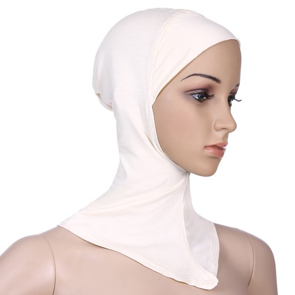 Herrnalise Women Muslim Stretch Turban Hat Chemo Cap Hair Loss Scarf Wrap Cap