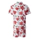 thumbnail image 5 of Sunloudy - Conjunto de camisa de manga corta con botones y pantalones cortos de playa para hombre Sunloudy moda, 5 of 9