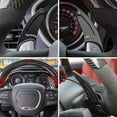 thumbnail image 4 of Cubierta de ajuste de palanca de cambios extendida para volante para Dodge Challenger Charger Durango, 4 of 5