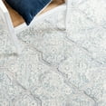 thumbnail image 6 of SAFAVIEH Restoration Vintage Isla Geometric Area Rug, Blue/Ivory, 6' x 6' Square, 6 of 8