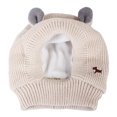 thumbnail image 1 of EastVita Knitted Hat Noise Protection Pet Ear Muffs Winter Washable Dog Ear Protection For Medium Large Dogs Cats Pets, 1 of 7