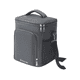 thumbnail image 1 of Bolsa De Almuerzo Bloosom  Térmica Gran Capacidad, Lonchera De Hombro Gris, 1 of 4