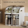 thumbnail image 3 of Space Saving Cabinet With Clear Drawers, Slim And Tall For Small Spaces, Simple Storage For Kitchen And Bathroom, 3 of 8