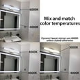 thumbnail image 5 of Dyconn Faucet  Catella Wall-mounted Vanity Bathroom LED Backlit Mirror - Clear 12x16 Clear, 5 of 5