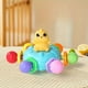 thumbnail image 1 of Juguete para piscina, juguete para bebés, juguete para niños pequeños. Esfera multisensorial texturizada con rotación y suaves sonidos de sonajero. Pelota de actividades de plástico., 1 of 7
