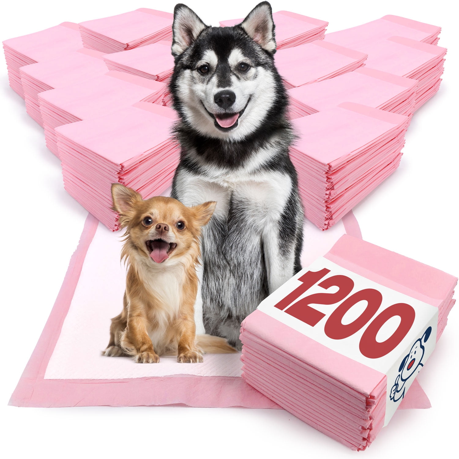 ValuePad Ultra Puppy Pads, XXL Gigantic 28x44 Inch, 1200 Count