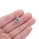thumbnail image 3 of Charm Pinch Bails Silver for Jewelry with Pendant Connect Clasp Multipurpose Use, 3 of 4