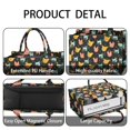 thumbnail image 4 of Large Capacity Tote Bag,Music Bulldog Handbag Fashion Luxury Tote Bag,15.7"x13"x 5.1" Inches,Laptop Compatible, 4 of 6