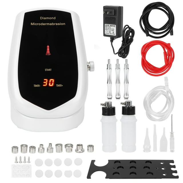 Microdermabrasion Machine, Dermabrasion Facial Machine Beauty Machine 110V-240V Strong Suction Power For Facial Peeling Skin Care EU Plug,US Plug