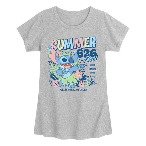 Disney - Summer 626 Fest - Youth Girls Short Sleeve T-Shirt