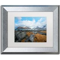 Trademark Fine Art "Get Back My Tomorrow" Canvas Art by Philippe Sainte-Laudy, White Matte, Silver Frame