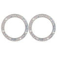 thumbnail image 1 of Miangastore 2PCS Car Ignition Button Ring Sticker Engine Start Stop Button Ring Decal Crystal Bling Rhinestone Car Decor Accessories (Colorful), 1 of 8