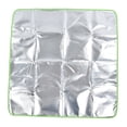thumbnail image 2 of 100x100CM Courtyard Fireproof Mat Fire Pit Mat Heat Resistant Grill Deck Protector for Barbecue, 2 of 5