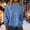 Blue, variant on Sequin Sweaters for Women Knitted Glitter Casual Loose Crew Neck Pullover Fashion Sparkly Party Blouse Trendy Long Sleeve Dressy Tops for Evening Party Blackish Green S
