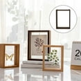 thumbnail image 4 of KAKOWELY Wooden Photo Frame Wooden Desktop Photo Frame Desktop Picture Frame Desktop Photo Holder Adorn6.3"X4.33"X1.77", 4 of 5