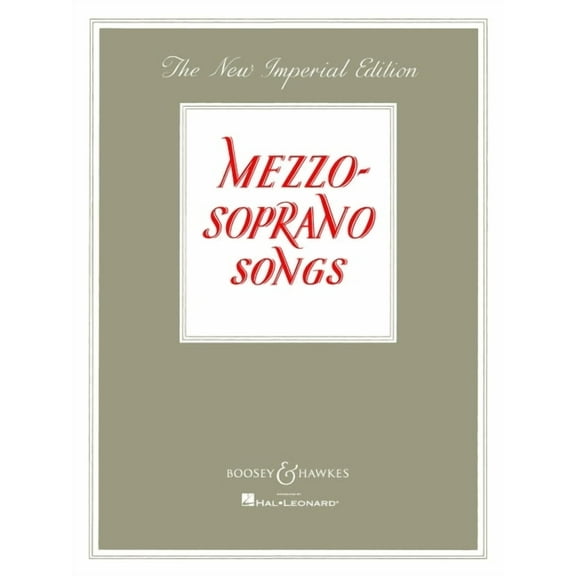 Mezzo-Soprano Songs: The New Imperial Edition, (Paperback)