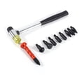 thumbnail image 2 of Akozon Dent Repair Kit, Paintless Dent Tools Dent Ding Hammer Heads Tap Down Kit Knockdown Tool Paintless Hail Removal Tool For Car Dent Removal Tool, 2 of 8