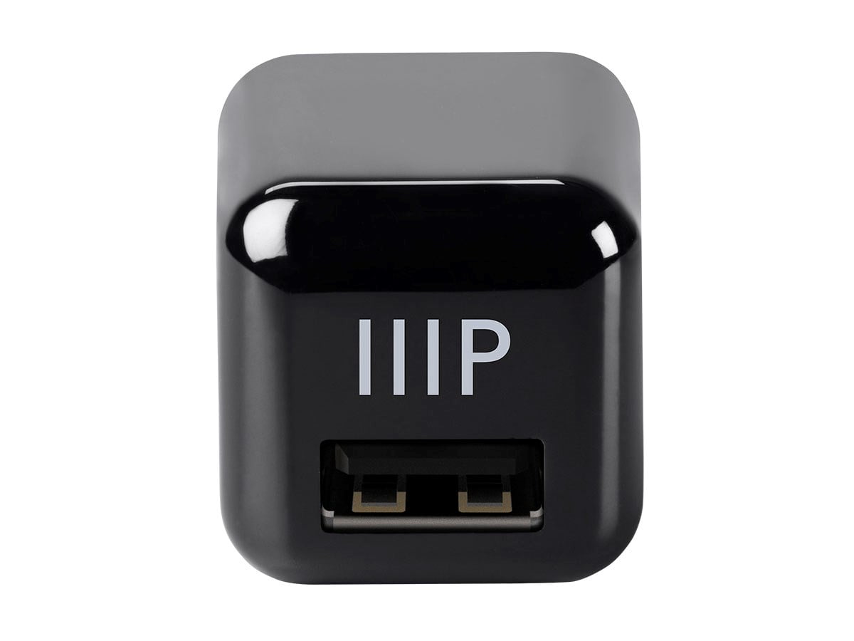 Monoprice Select USB Mini Wall Charger, 1-Port, 2.4A Output for iPhone, Android, and Galaxy Devices