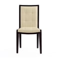 thumbnail image 2 of Manhattan Comfort Executor 18.1" Faux Leather Dining Chair in Cream (Set of 2), 2 of 2
