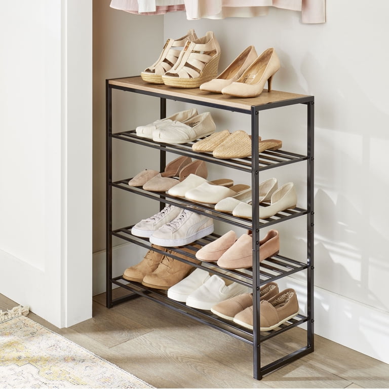Free Shipping! Better Homes & Gardens Jace 5-Tier Shoe Rack, Metal
