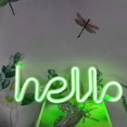 thumbnail image 5 of LED Neon Wall Signs, Hello Neon Word Light,Art Decorative Lights Wall Decor, for Night Light Bright Lamp Words for Baby Room Home, Hotel, Indoor Wedding Party Supplies, 5 of 8