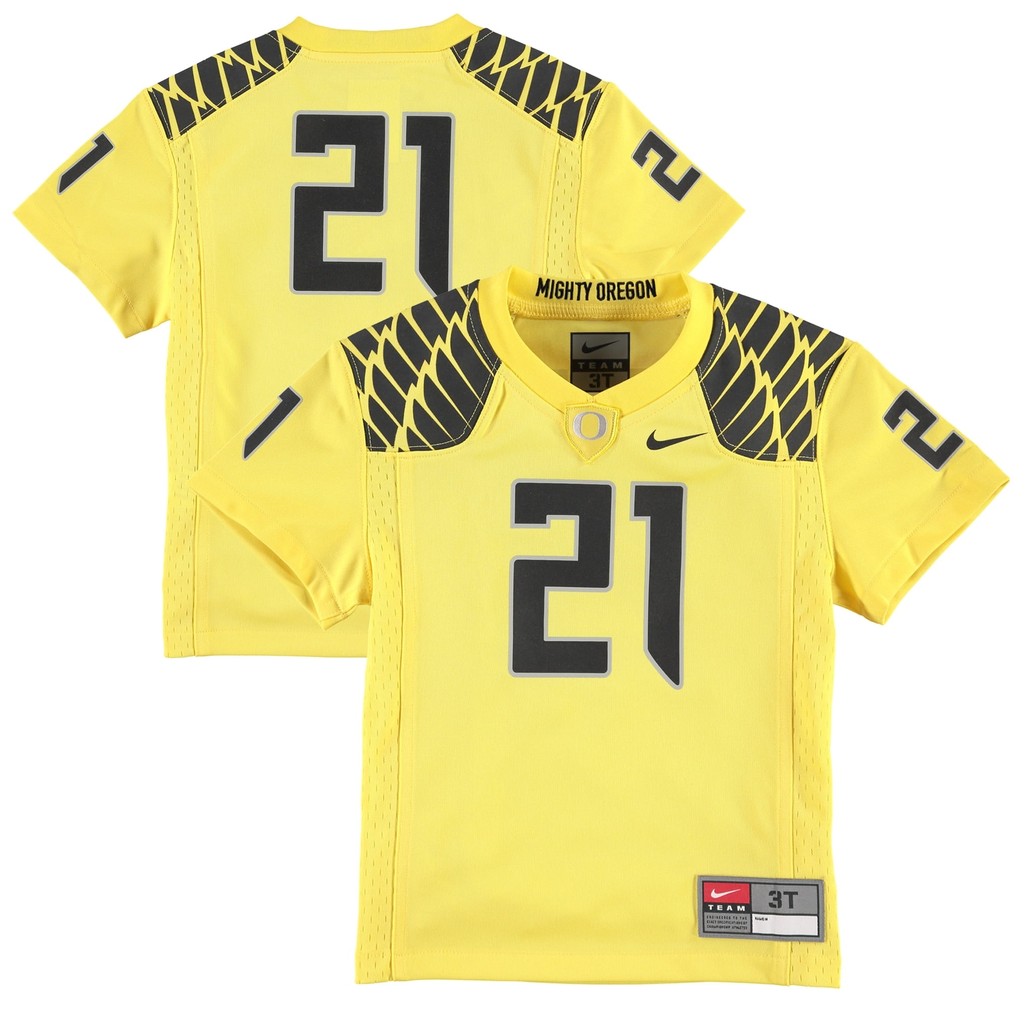 oregon yellow jersey