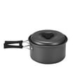 thumbnail image 2 of Camping Cookware Kit Outdoor Aluminum Cooking Set Water camping cookware Kettle Pan Pot Travelling Hiking Picnic BBQ Tableware Equipment, 2 of 9