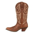 thumbnail image 4 of Durango Women Jealousy Wide Calf Boot 8.5B, Brown, 4 of 7