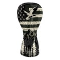thumbnail image 2 of Yuyamidu Eagle Golf Head Cover for Golf Head Green American Flag Golf Club Head Cover for Driver/Fairway/Hybird Club Protection, PU Leather, 2 of 7