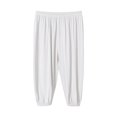 thumbnail image 1 of PMVFHDE Girls Pants Kids' Loose Solid Color Jogging Slacks 3 12 Years Old White,12-13 Years, 1 of 4