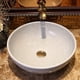 thumbnail image 2 of Tapón de desagüe de lavabo moderno y vintage sin rebosadero, sifón universal para lavabo en latón dorado con orificio pulido sin rebosadero - Sin poros, 2 of 5