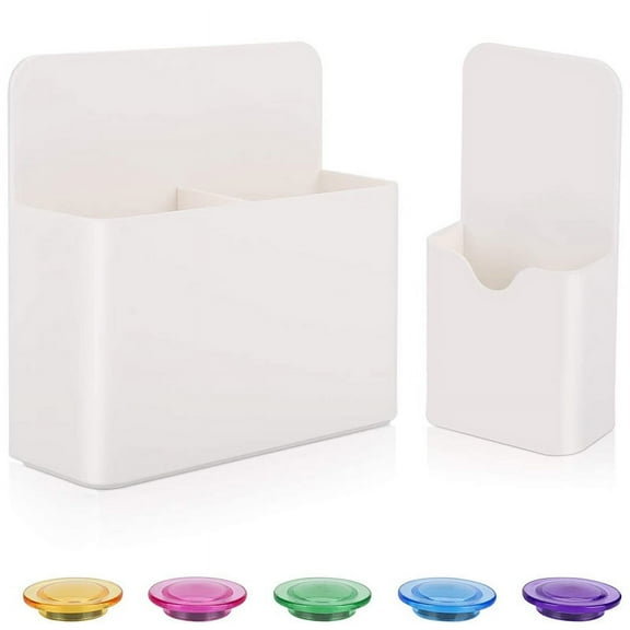New Arrivals Magnetic Dry Erase Marker Holder, Magnet Pencil Cup Storage Holders