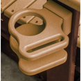 thumbnail image 3 of HomeStock Coastal Comfort Dual Fan Back Glider in Cedar with a Tudor Brown Base, 3 of 10