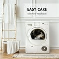 thumbnail image 3 of 2 PCS 52x63" Rod Pocket with Back Tab Privacy Curtain Pair, 3 of 5