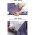 thumbnail image 2 of Sleeping Bag Liner Travel Camping Sheet Lightweight Hotel Sheet Compact Sleep Bag Sack Lightweight Breathable Liners Warm Roomy for Camping Youth Hostels Picnic Adult Compact Sacks, 2 of 7