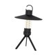 thumbnail image 4 of Lámpara colgante para tienda de campaña al aire libre, ajustable, impermeable, recargable, linterna para acampar, linterna para césped, tienda de Negro, 4 of 8