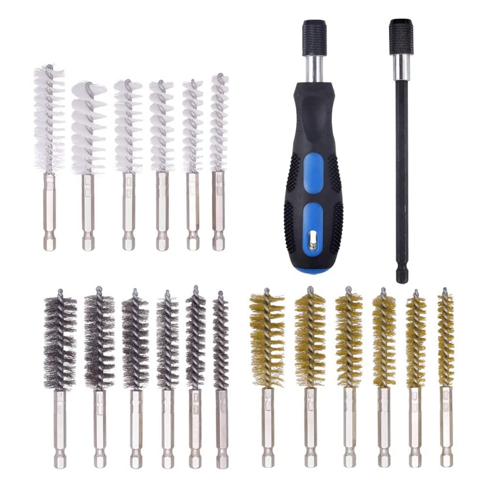 20 Pack Wire Brush Set for Power Drill 