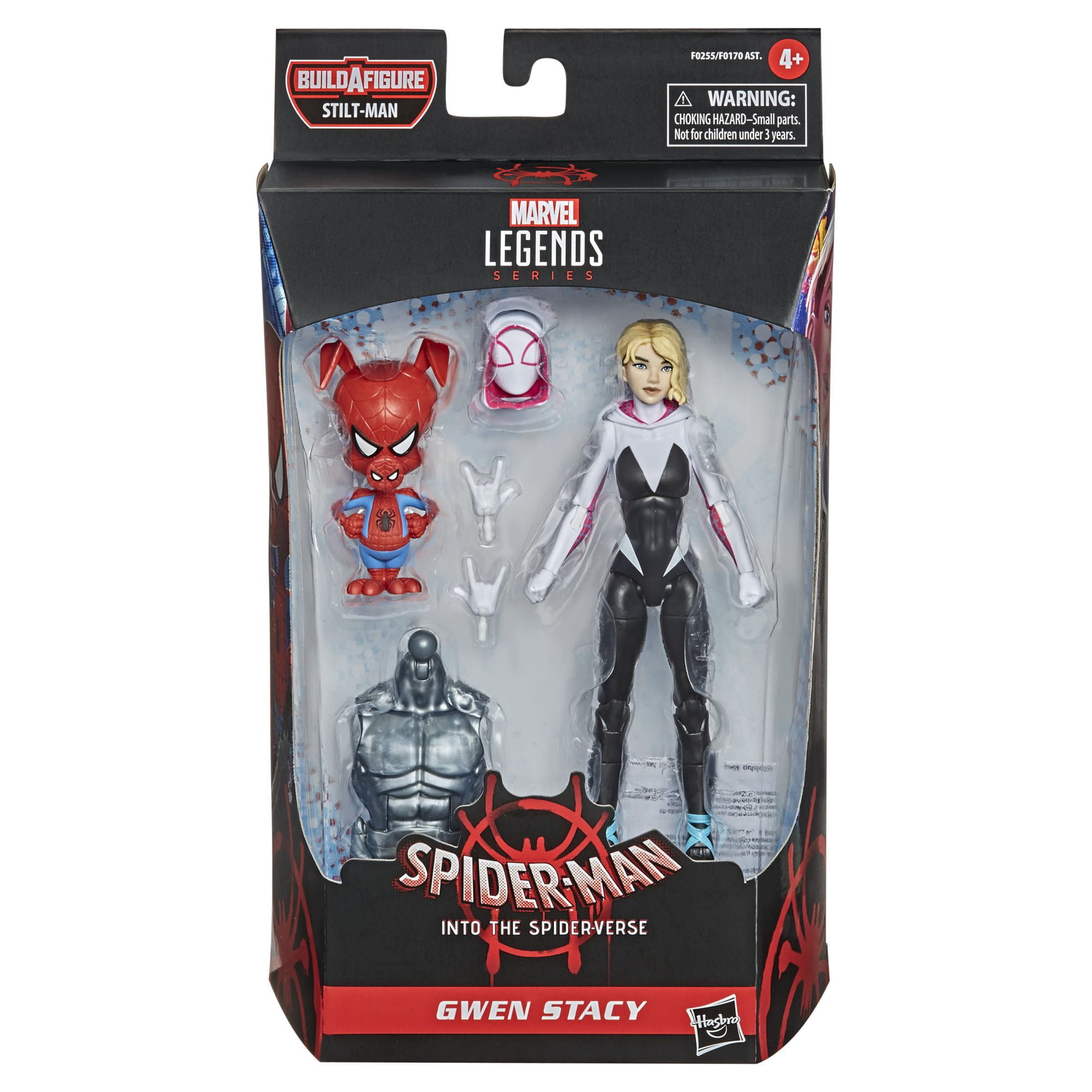 Hasbro Marvel Legends Into the Spider-Verse Gwen Stacy and Spider-Ham Action Figures