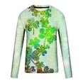 thumbnail image 4 of biudgviw Men's St Patrick's Long Sleeve Shirts Print Soft Crewneck Tees Lightweight Casual Festival Graphic Tops S-5XL, 4 of 5