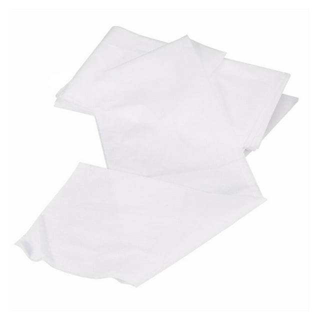 10 Pcs Drap de Lit Jetable pour SPA et Massage Drap de Lit Housse de Salon de Beauté Draps de Lit Non Tissés Imperméables Housse de Table de Salon de Beauté - Blanc