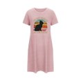 thumbnail image 5 of HaoXianJian Women's T-Shirt Nightgown Short Sleeve Sleepshirts Comfy Ladies Casual Cover Ups Nightdress, 5 of 7