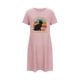 thumbnail image 5 of Camisón corto de talla grande para mujer, camisón de manga corta con estampado de pecho a la moda, camisón para mujer, 5 of 7