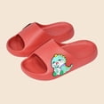 thumbnail image 5 of IVEYRTF Kids Slides Shoes Non Slip Thick Sole Casual Solid Color Home Slippers Bathroom Indoor Summer Comfort Breathable Slide Sandals, 5 of 7